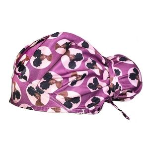 Black girlmagic  bouffant Surgical Scrub Hat Cap